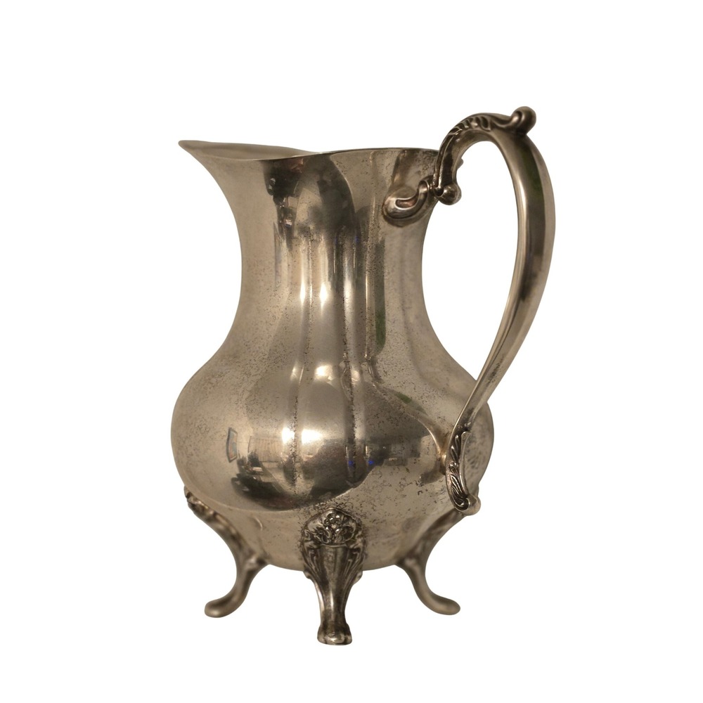Sheridan Taunton‎ Silversmiths Footed Silver Water Pitcher